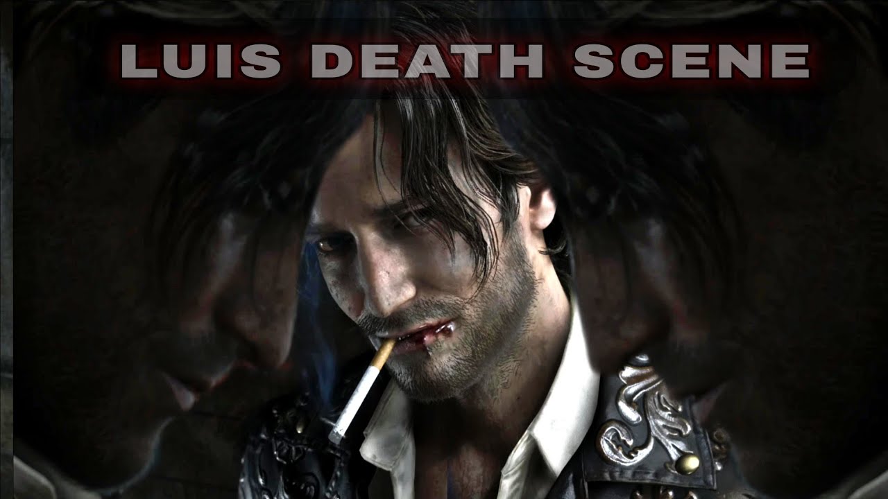 Resident Evil 4 Remake - Luis Emotional Death Full Scene (4k HDR)