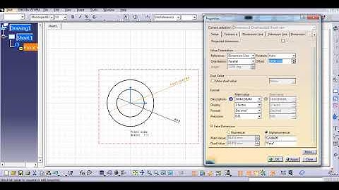 How to add Fake Dimensions in CATIA & How to Add Dual Values in CATIA