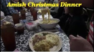 I WAS INVITED TO A AMISH CHRISTMAS DINNER
