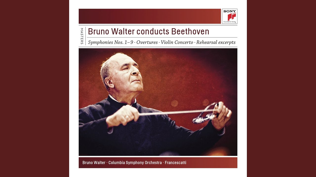 Bruno Walter In Rehearsal: Symphony No. 7 in A Major, Op. 92: I. Poco sostenuto - Vivace