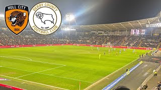 ELECTRIC HULL CITY FANS AS CITY KEEP AUTOMATIC PROMOTION HOPES ALIVE VS DERBY