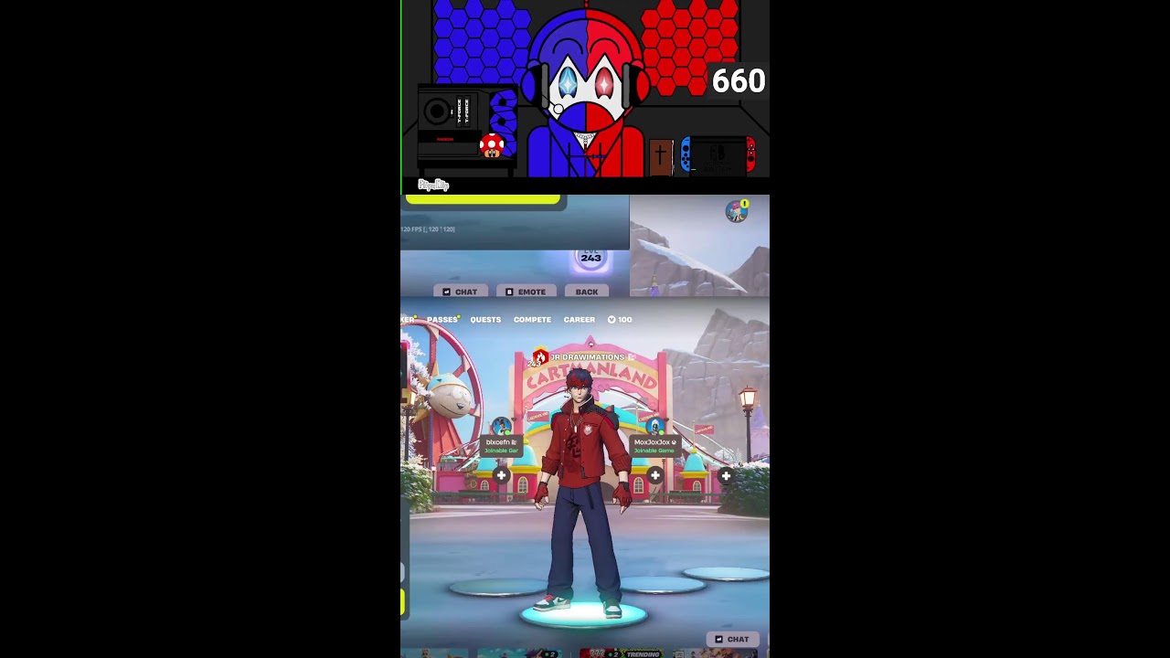 🔴LIVE! -READING EXODUS 3 AND PLAYING ZB FORTNITE VERTICAL🔴