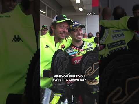 Rossi had this to say after Diggia's first win in fluo yellow 👀