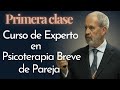 Curso Certificado de Experto en Psicoterapia Breve de Pareja - Primera clase, con el Dr. Marín
