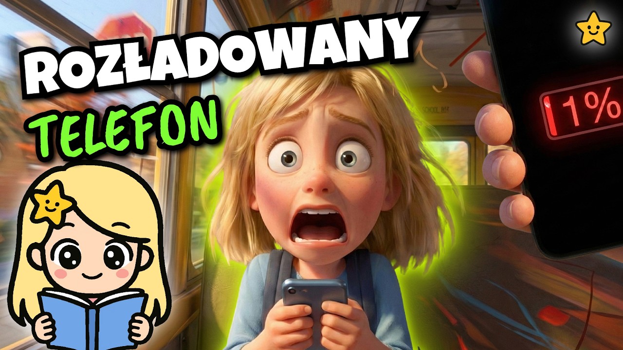 📱🌙 Eliza i Rozładowany Telefon - Audiobook - Bajka edukacyjna 📱🌙
