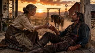 Everyone Thought the Widow Couldn't Save the Ranch — Then a Wounded Gunslinger Asked for Water