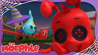 morphle monster doll steals all halloween candy cartoons