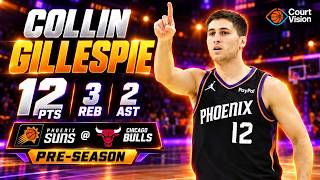 Full Collin Gillespie - 12 Points, 2 Assists, 3 Rebounds vs Bulls - 2026-27 Preseason News