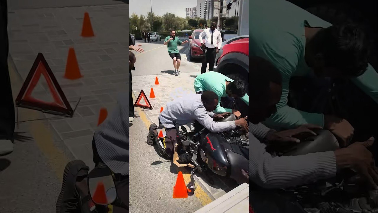أبوفله سوا حادث! 😱💔