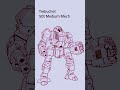 BattleTech: Trebuchet BattleMech (#mechwarrior #battletech #battletechlore #scifi)