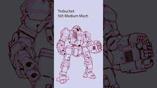 BattleTech: Trebuchet BattleMech (#mechwarrior #battletech #battletechlore #scifi)