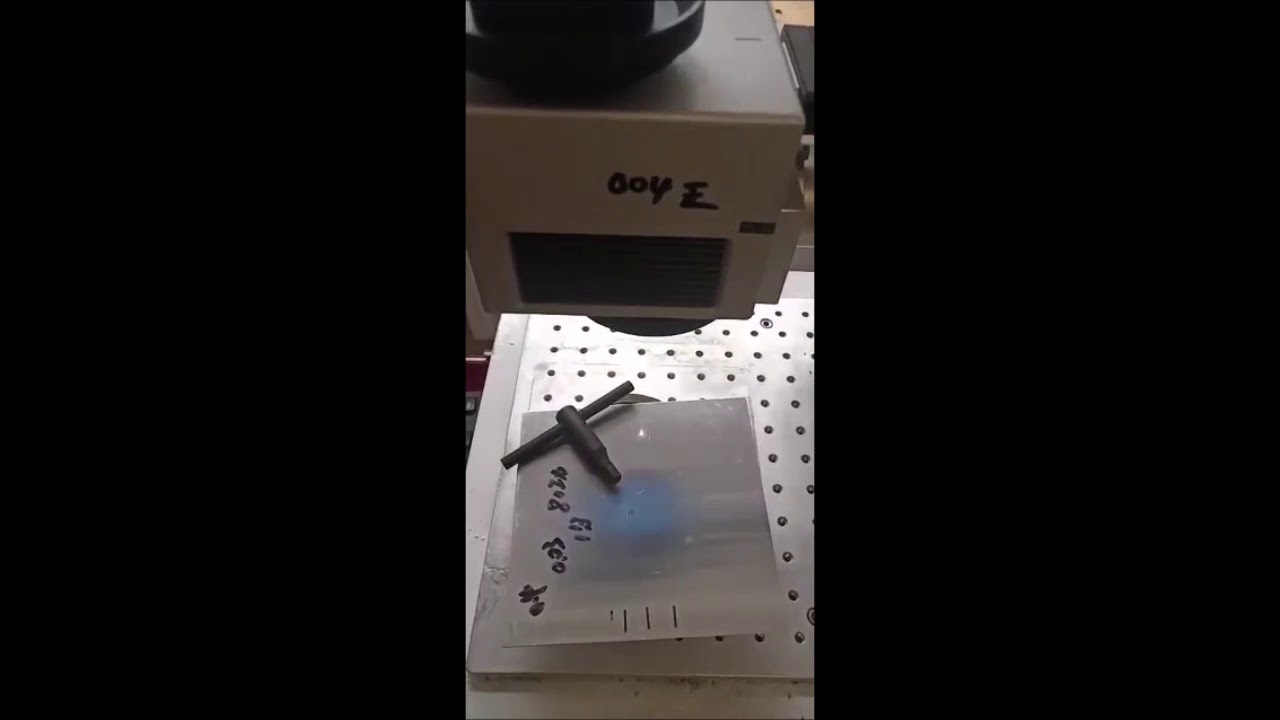 Laser drilling micro holes