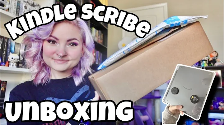 Unboxing the Kindle Scribe  + First Impressions