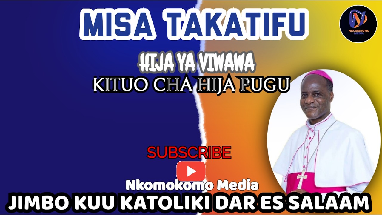 #LIVE | HIJA YA VIWAWA KITUO CHA HIJA PUGU JIMBO KUU KATOLIKI DAR ES SALAAM