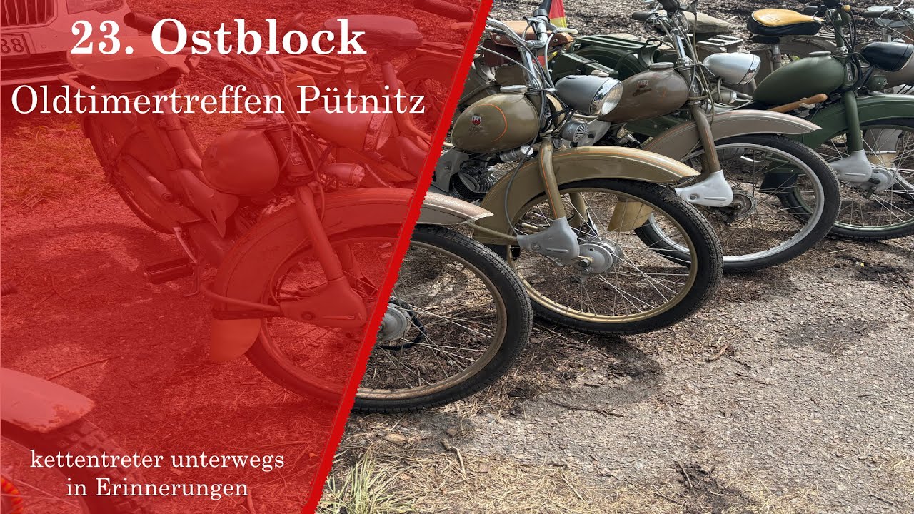 23. Ostblock Oldtimerfahrzeugtreffen im Technikmuseum Pütnitz