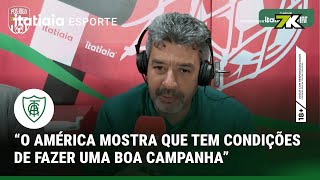 ENIO LIMA REAGE À EMPATE DO AMÉRICA COM O ATLÉTICO NO INDEPENDÊNCIA