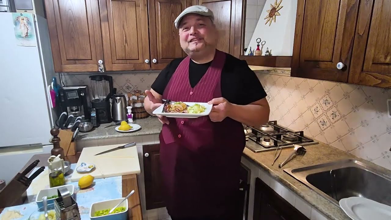 ricetta calamari alla piastra