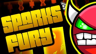 Sparks Fury (Demon) by Noobas | Geometry Dash
