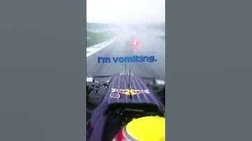 Throwing Up in an F1 Car 🤮