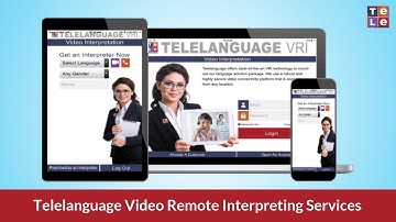 Video Remote Interpreting Services | Telelanguage