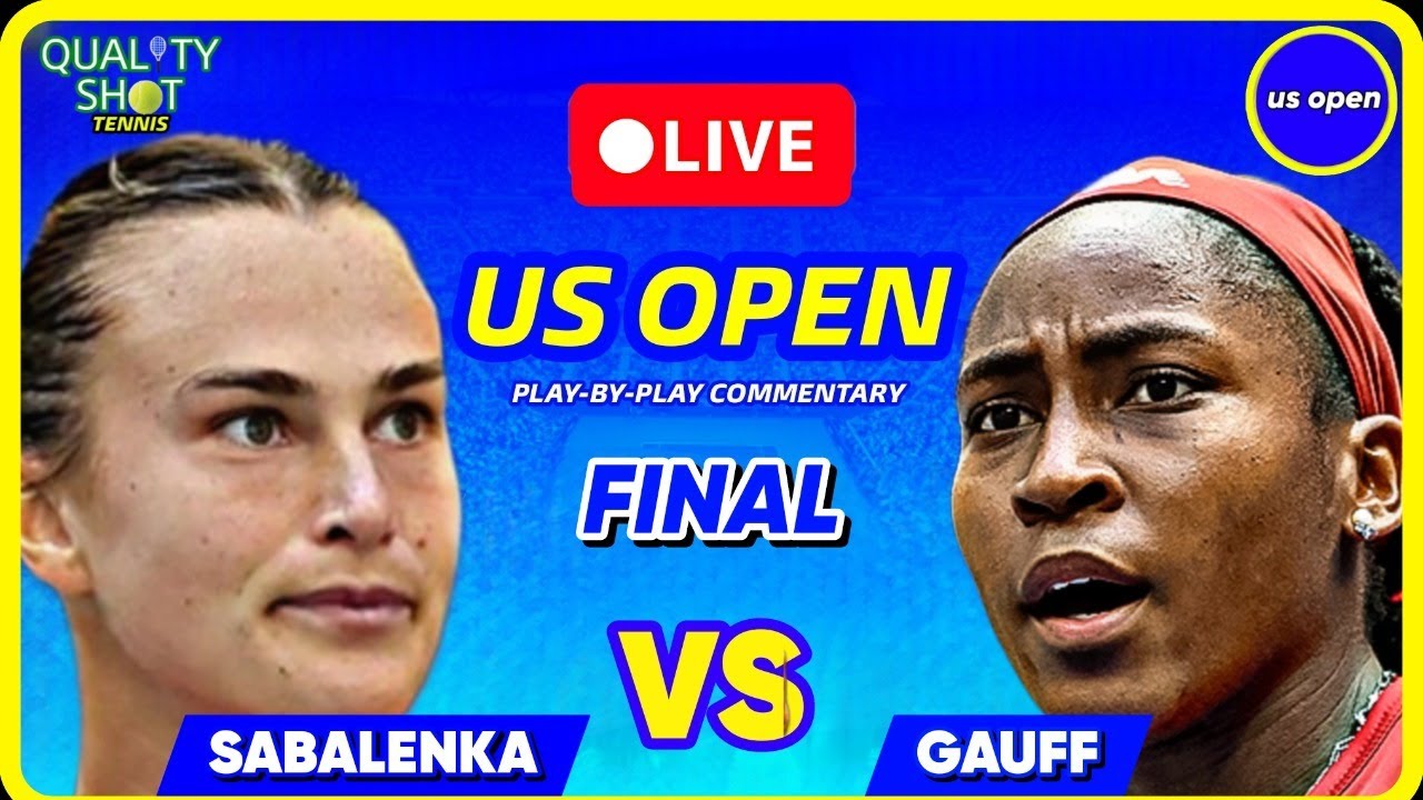 🎾SABALENKA vs GAUFF US Open 2023 Final LIVE Tennis Play-by-Play Stream 