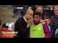 Guardiola le da una charla táctica... ¡al recogepelotas! | Videos Virales | Telemundo Deportes