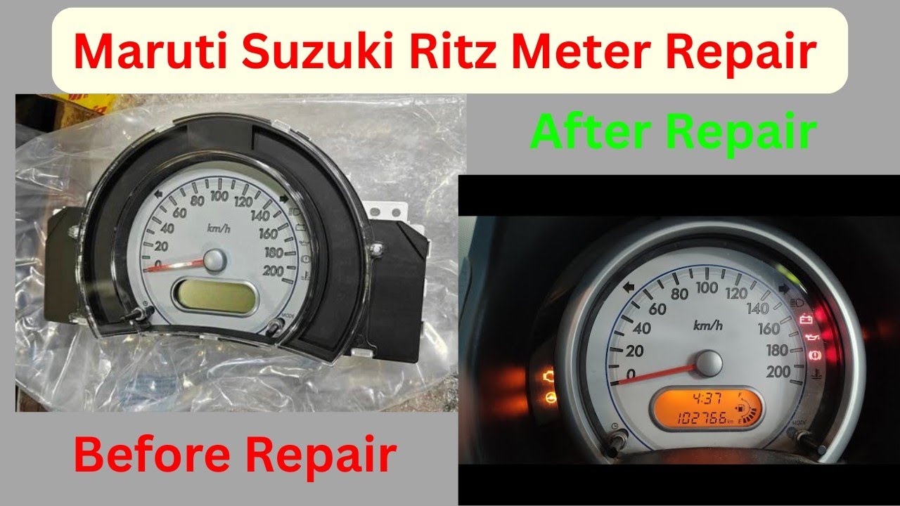 Maruti Suzuki Ritz Meter Repair Done #advancedautoelectrical # ...
