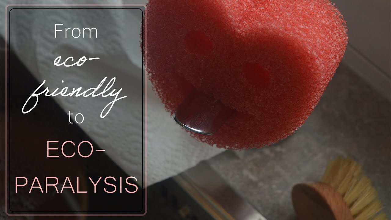 Sustainable cleaning: saving your sanity vs saving the planet | Improve your Mental Health at home