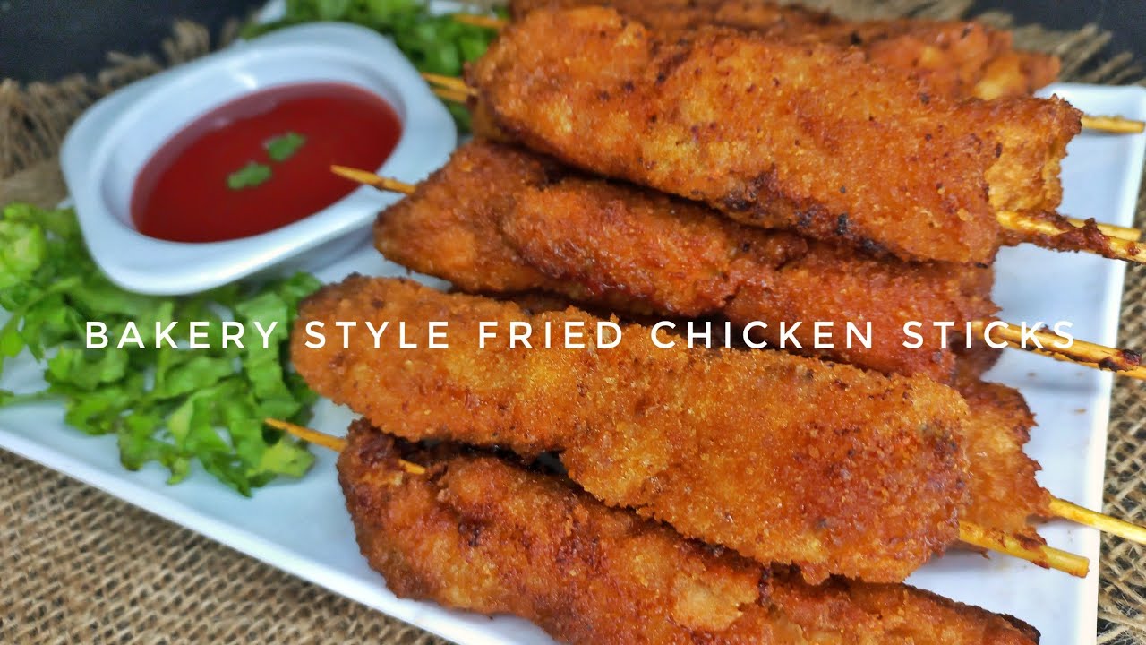 Bakery Style Fried Chicken Sticks Recipe | Ramadan Special