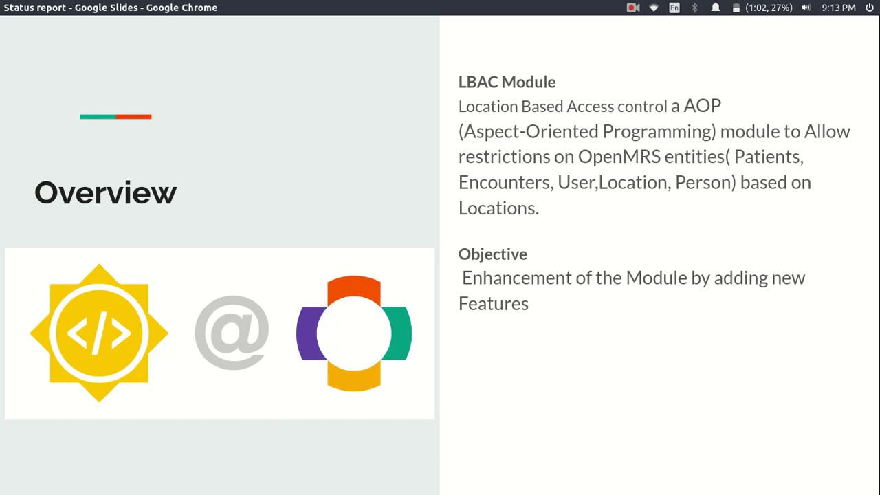 Mid Evaluation of GSoC Project