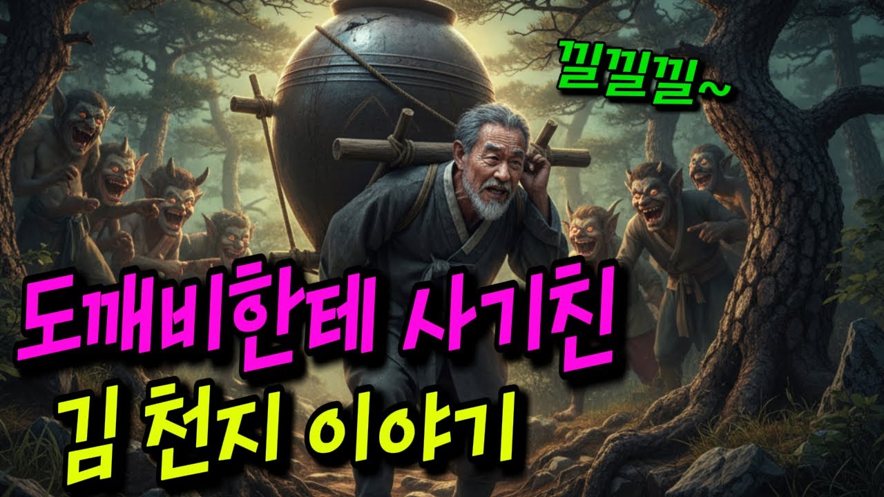 꿀단지인 줄 알고 밤새 지게로 날랐는데... 뚜껑 열자마자 기절초풍!