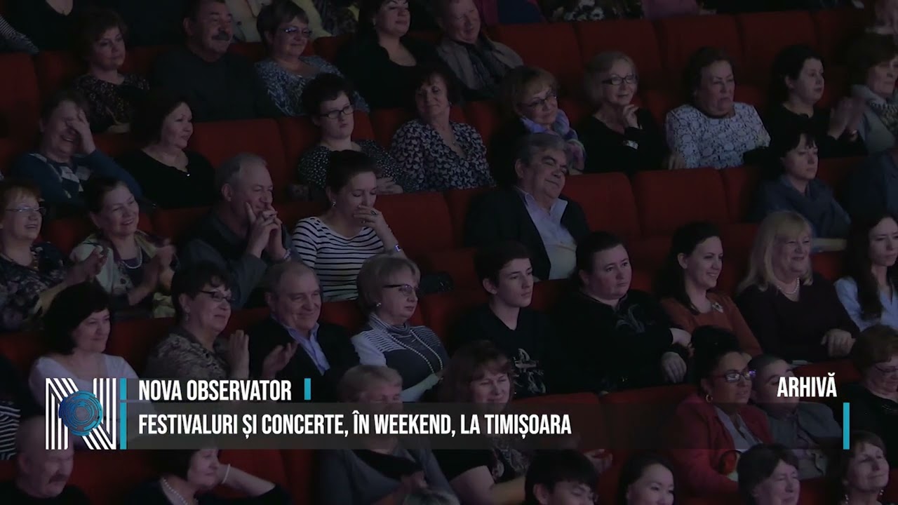 Festivaluri și concerte, în weekend, la Timișoara