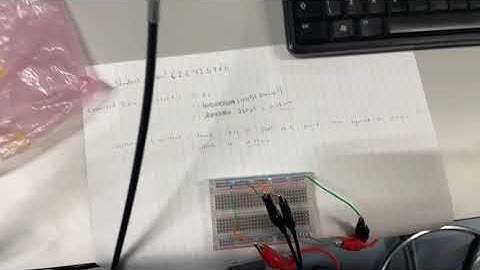 Step response of an RC circuit