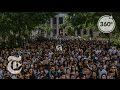On Fidel Castro S Old Campus Students Pay Tribute The Daily 360 The New York Times