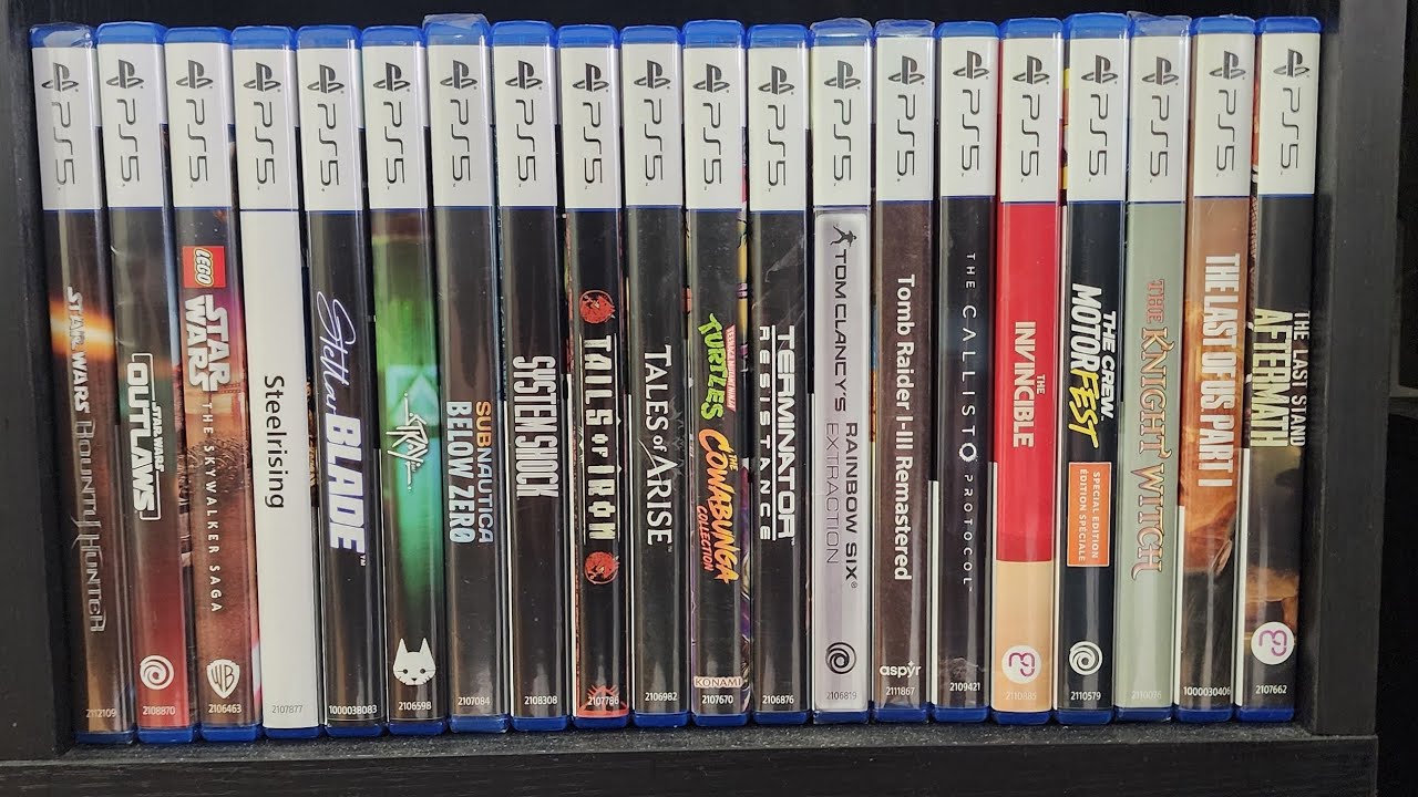 My collection: My top 3 games from row 17 
