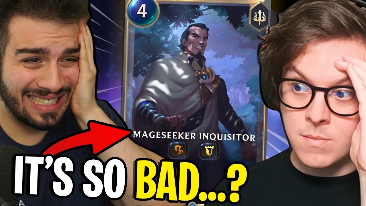 Hearthstone Player Rates RIDICULOUS New Runeterra Cards