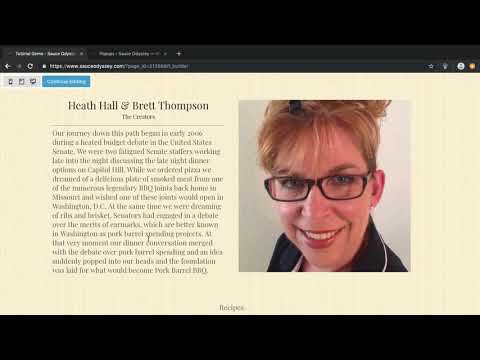 Styling the Pages with CSS