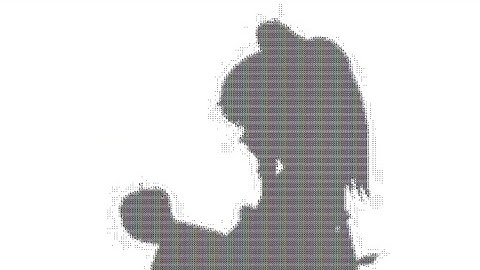 Bad Apple played using JavaScript (ASCII)