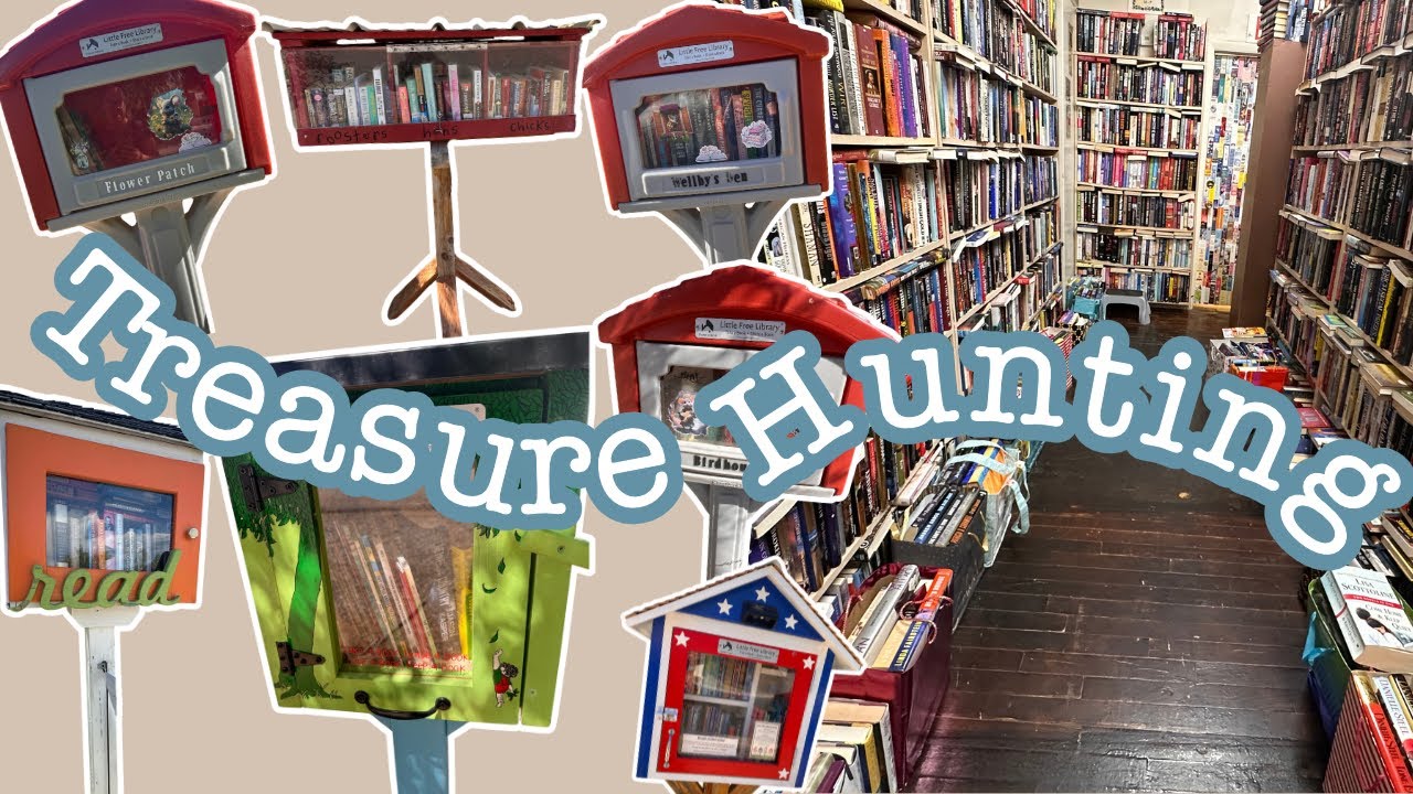 Little Free Libraries in Colorado and Utah + Used Books Shopping + Haul