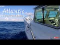 Fishing the Atlantic Sea Crooked PilotHouse boat Minn Kota Riptide Terrova 112 thrust 72 shaft