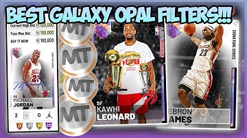 NBA2K19 BEST GALAXY OPAL SNIPE FILTERS TO USE RN!!! - HOW TO MAKE TONS OF MT - SNIPE NEW OPALS!!!