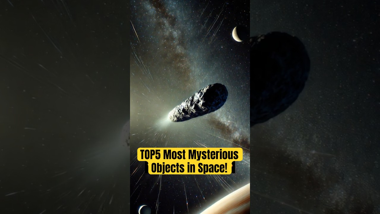 TOP 5 Most Mysterious Objects in Space! 🌌 (Unexplained Discoveries) #shorts