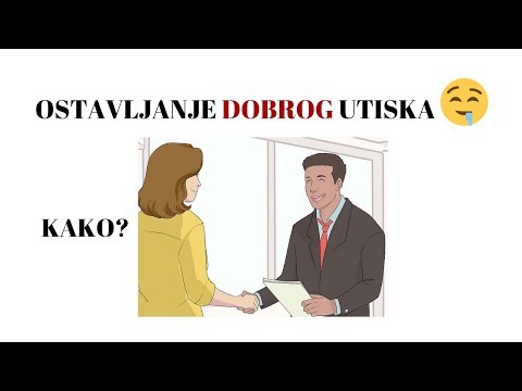 Video: Kako Ostaviti Dobar Utisak Na Menadžera Kredita