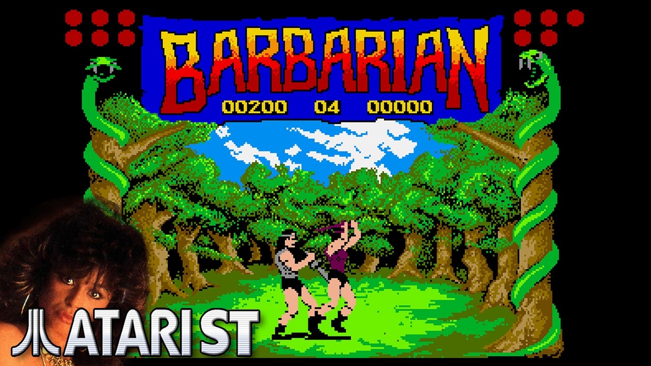 Barbarian The Ultimate Warrior - Quick Look - Atari ST - YouTube
