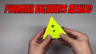 How To Solve a Pyraminx: Layer by Layer Method (FOR BEGINNERS)