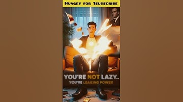 “You’re Not Lazy… You’re Leaking Power | The Secret No One Told You” #motivation #GrowLife