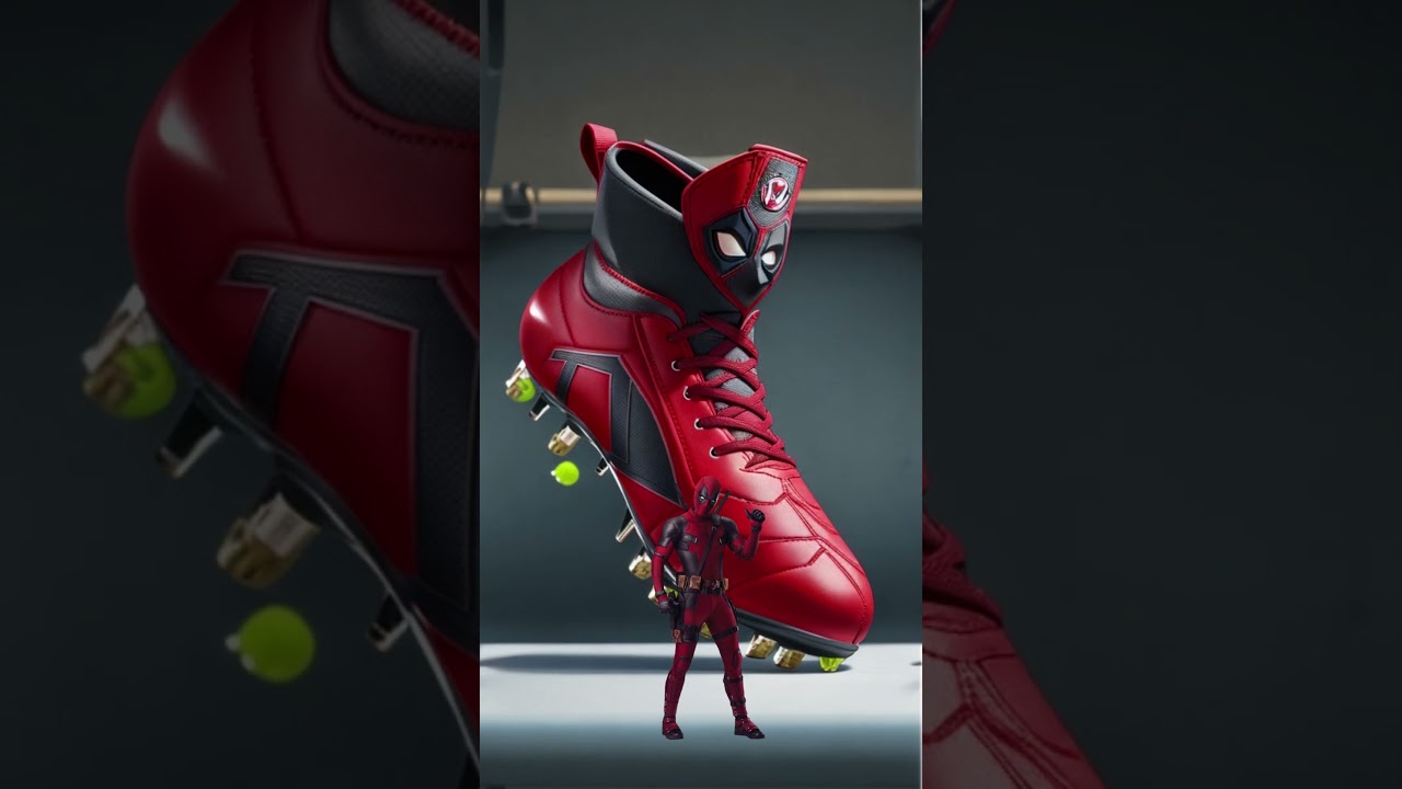 superheroes but football boots 🔥