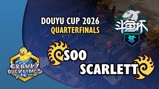 soO vs Scarlett - ZvZ | Douyu Cup 2026: Quarterfinals | StarCraft 2 Legends Tournament