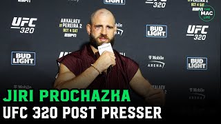 Jiri Prochazka Talks Crying At Alex Pereira Win I Like His Team