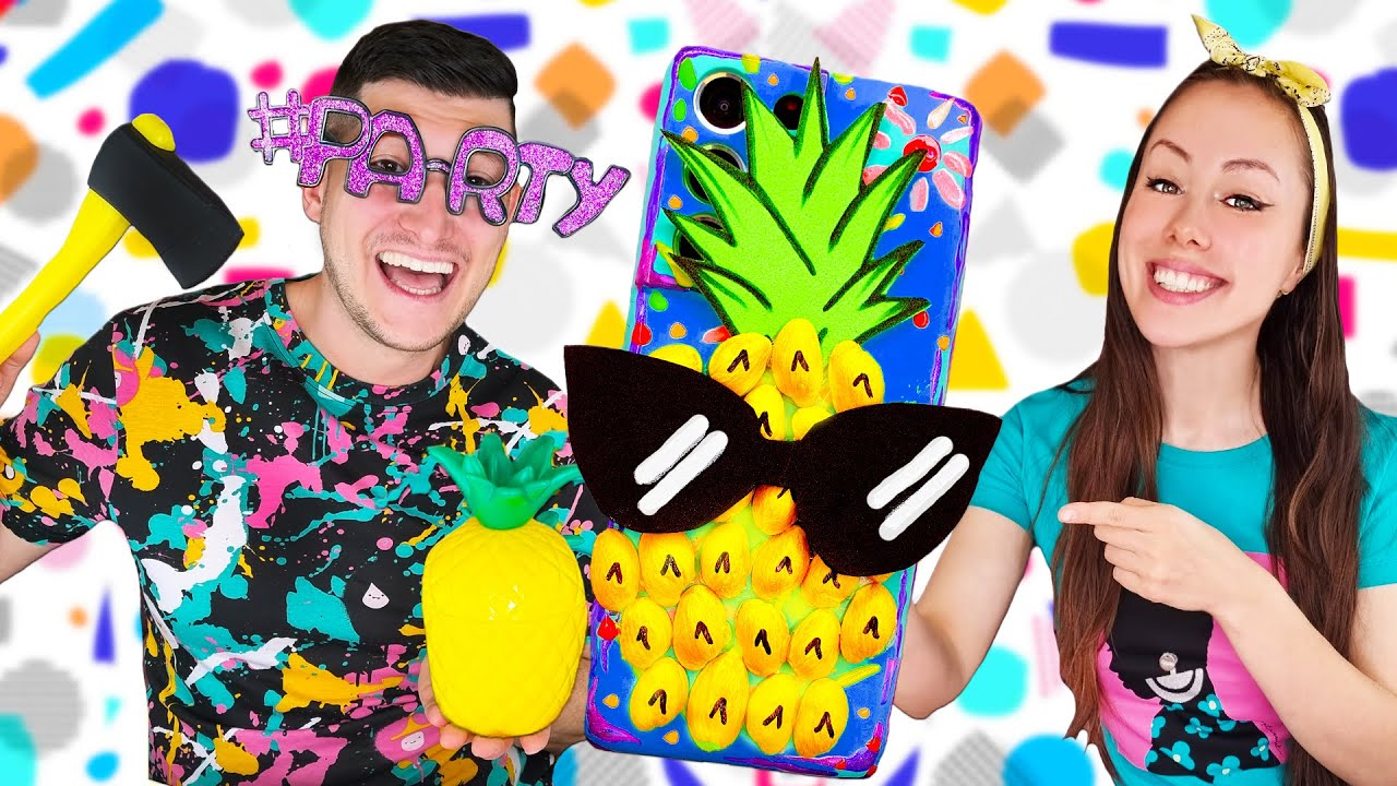 PRAVIMO MASKU ZA MOBILNI OD ANANASA